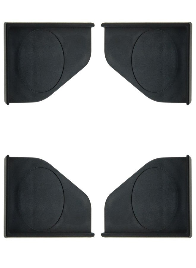 heyous 4PCS Black Plastic Fish Tank Corner Protector Aquarium Glass Angle Cover for Home - Image 4